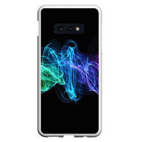 Чехол для Samsung S10E с принтом COLOR SMOKE в Новосибирске, Силикон | Область печати: задняя сторона чехла, без боковых панелей | Тематика изображения на принте: fire | в огне | взрыв | огненный | огонь | пожар | текстура