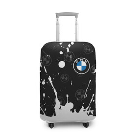 Чехол для чемодана 3D с принтом BMW / БМВ в Новосибирске, 86% полиэфир, 14% спандекс | двустороннее нанесение принта, прорези для ручек и колес | 2020 | auto | b m w | bmv | bmw | car | logo | moto | performance | power | series | sport | авто | б м в | бмв | игра | игры | иьц | лого | логотип | марка | машина | мото | мотоцикл | павер | перфоманс | серии | серия | символ | спорт