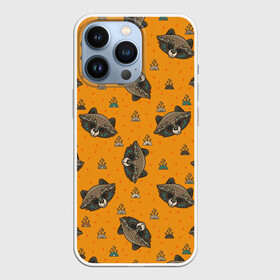 Чехол для iPhone 13 Pro с принтом Енотики в Новосибирске,  |  | art | arts | ethnic | etnic | raccoon | raccoons | tribal | енот | енотик | енотики | енотовилль | еноты | забавные | забавный | из енотов | милые | милый | много | множество | необычные | племенная | племенной | племя | рисунок