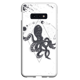 Чехол для Samsung S10E с принтом Ктулху | Cthulhu (Z) в Новосибирске, Силикон | Область печати: задняя сторона чехла, без боковых панелей | cthulhu | великий древний | владыка миров | зов ктулху | ктулху | лавкрафта | морское чудовище | чудовище