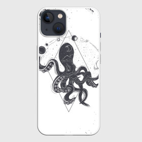 Чехол для iPhone 13 с принтом Ктулху | Cthulhu (Z) в Новосибирске,  |  | cthulhu | великий древний | владыка миров | зов ктулху | ктулху | лавкрафта | морское чудовище | чудовище