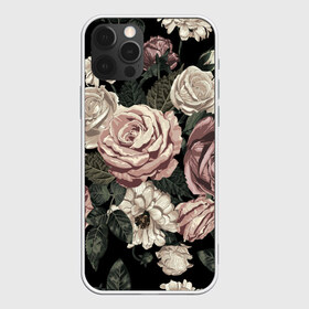 Чехол для iPhone 12 Pro Max с принтом Волшебные розы в Новосибирске, Силикон |  | autumn | floral | gothic | magic | magical | roses | summer | алые | букет | волшебство | готика | готическая | готичная | лето | листья | осень | розы | тонированные | флора | флористика | цветки | цветочная | цветочные | цветы