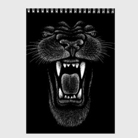 Скетчбук с принтом Черная пантера в Новосибирске, 100% бумага
 | 48 листов, плотность листов — 100 г/м2, плотность картонной обложки — 250 г/м2. Листы скреплены сверху удобной пружинной спиралью | Тематика изображения на принте: big | black | cat | danger | jungle | king | leopard | panter | panther | picture | большая | большой | джунглей | джунгли | зубы | король | кот | кошка | леопард | мелками | опасная | опасный | охотник | пантера | пасть | рисунок | хищник | 