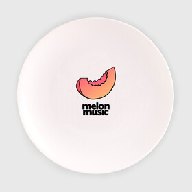 Тарелка 3D с принтом MELON MUSIC в Новосибирске, фарфор | диаметр - 210 мм
диаметр для нанесения принта - 120 мм | mayot | melon | music | seemee | yungway | вэй | дыни | майот | мелон | мьюзик | сими | янг | янгвэй