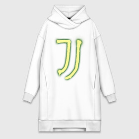 Платье-худи хлопок с принтом Juventus | Spray logo (2021) в Новосибирске,  |  | 0x000000123 | juve | juventus | ronaldo | юве | ювентус