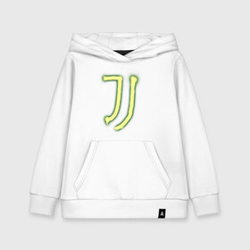 Детская толстовка хлопок с принтом Juventus Spray logo (2021) в Новосибирске, 100% хлопок | Круглый горловой вырез, эластичные манжеты, пояс, капюшен | 0x000000123 | juve | juventus | ronaldo | юве | ювентус