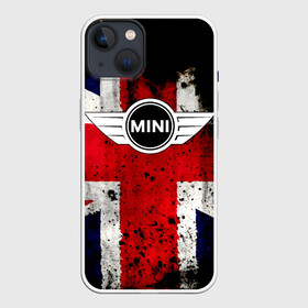 Чехол для iPhone 13 с принтом Mini Cooper в Новосибирске,  |  | Тематика изображения на принте: bmw | mini | mini cooper | авто | англия | бмв | британия | великобритания | машина | мини | мини купер | тачка