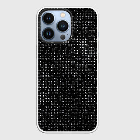 Чехол для iPhone 13 Pro с принтом Блестящие полутона в Новосибирске,  |  | halftone | hi tech | net | nets | pattern | shiny | square | texture | web | битная | биты | блестит | блестящие | в квадратик | в клетку | в клеточку | в сетку | квадратики | квадраты | паттерн | полутона | светятся | светящиеся