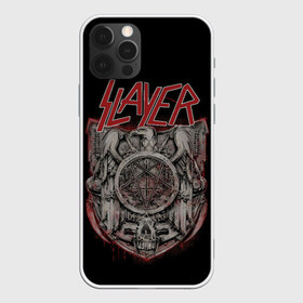 Чехол для iPhone 12 Pro Max с принтом Slayer в Новосибирске, Силикон |  | kerry king | musical group | repentless | slayer | tom araya | метал | том арайа | трэш