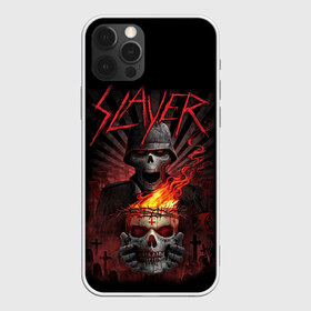 Чехол для iPhone 12 Pro Max с принтом Slayer в Новосибирске, Силикон |  | kerry king | musical group | repentless | slayer | tom araya | метал | том арайа | трэш