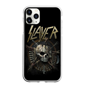 Чехол для iPhone 11 Pro Max матовый с принтом Slayer в Новосибирске, Силикон |  | kerry king | musical group | repentless | slayer | tom araya | метал | том арайа | трэш