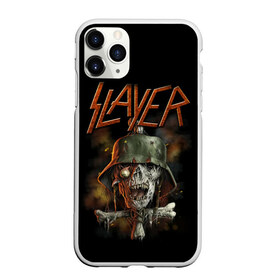 Чехол для iPhone 11 Pro Max матовый с принтом Slayer в Новосибирске, Силикон |  | kerry king | musical group | repentless | slayer | tom araya | метал | том арайа | трэш