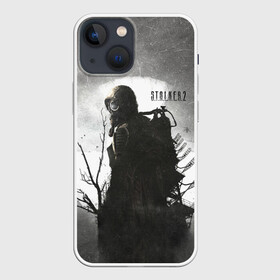 Чехол для iPhone 13 mini с принтом S.T.A.L.K.E.R. 2 в Новосибирске,  |  | game | horror | metro | stalker | аномалия | аэс | зона | игра | катастрофа | метро | мутант | отчуждения | постапокалипсис | припять | радиация | реактор | сталкер | хоррор | чернобль | чернобыль