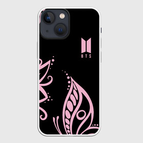 Чехол для iPhone 13 mini с принтом BTS в Новосибирске,  |  | bangtan | bighit | boy | fake love | j hope | jimin | jin | jungkook | korea | kpop | live | luv | mic drop | rm | suga | v | with | бтс | кей | поп