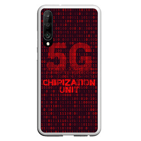 Чехол для Honor P30 с принтом 5G Chipization unit в Новосибирске, Силикон | Область печати: задняя сторона чехла, без боковых панелей | Тематика изображения на принте: 5g | 5г | covid | covid 19 | sign | джи | заговора | заговоров | запрещающий | знак | излучение | коронавирус | лучи | облучение | остановите | остановите чипирование | против | противник | противники | пять