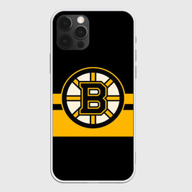 Чехол для iPhone 12 Pro Max с принтом BOSTON BRUINS NHL в Новосибирске, Силикон |  | black | boston | bruins | hockey | ice | logo | nhl | sport | usa | бостон | брюинз | логотип | нхл | спорт | хоккей