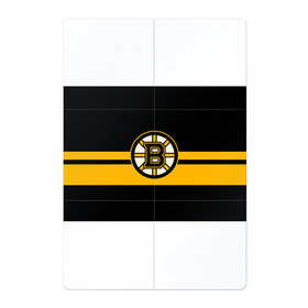 Магнитный плакат 2Х3 с принтом BOSTON BRUINS NHL в Новосибирске, Полимерный материал с магнитным слоем | 6 деталей размером 9*9 см | Тематика изображения на принте: black | boston | bruins | hockey | ice | logo | nhl | sport | usa | бостон | брюинз | логотип | нхл | спорт | хоккей
