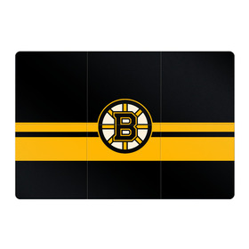 Магнитный плакат 3Х2 с принтом BOSTON BRUINS NHL в Новосибирске, Полимерный материал с магнитным слоем | 6 деталей размером 9*9 см | Тематика изображения на принте: black | boston | bruins | hockey | ice | logo | nhl | sport | usa | бостон | брюинз | логотип | нхл | спорт | хоккей
