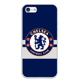 Чехол для iPhone 5/5S матовый с принтом FC CHELSEA в Новосибирске, Силикон | Область печати: задняя сторона чехла, без боковых панелей | Тематика изображения на принте: chelsea | england | football | london | sport | абрамович | логотип | лондон | спорт | футбол | челси