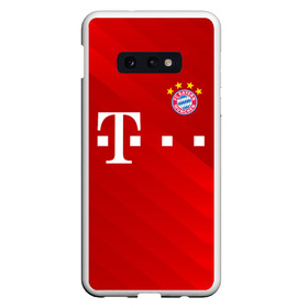 Чехол для Samsung S10E с принтом FC Bayern Munchen в Новосибирске, Силикон | Область печати: задняя сторона чехла, без боковых панелей | bayern | bayern munchen | champions league | fc bayern munchen | germany | munchen | бавария | германия | левандовски | лига чемпионов | мюнхен | рибери | роббен