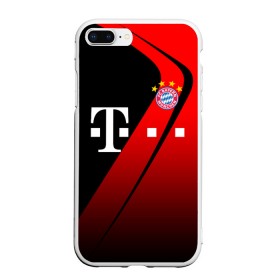 Чехол для iPhone 7Plus/8 Plus матовый с принтом FC Bayern Munchen Форма в Новосибирске, Силикон | Область печати: задняя сторона чехла, без боковых панелей | Тематика изображения на принте: bayern | bayern munchen | champions league | fc bayern munchen | germany | munchen | бавария | германия | левандовски | лига чемпионов | мюнхен | рибери | роббен