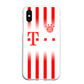 Чехол для iPhone XS Max матовый с принтом FC Bayern Munchen 2020 в Новосибирске, Силикон | Область печати: задняя сторона чехла, без боковых панелей | bayern | bayern amateure | bayern munchen | champions league | fc bayern munchen | germany | munchen | бавария | германия | левандовски | лига чемпионов | мюнхен | рибери | роббен