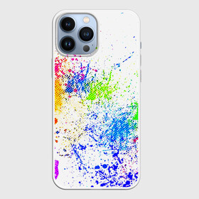 Чехол для iPhone 13 Pro Max с принтом БРЫЗКИ КРАСОК в Новосибирске,  |  | watercolor | абстракция красок | акварель | брызги красок | живопись | краска | потертость красок | текстуры