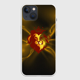 Чехол для iPhone 13 с принтом King Lion в Новосибирске,  |  | king | lion | trand | король | лев | потерялся