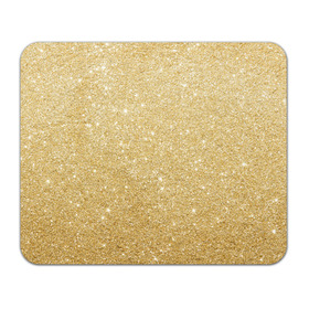 Коврик для мышки прямоугольный с принтом Золотой песок в Новосибирске, натуральный каучук | размер 230 х 185 мм; запечатка лицевой стороны | Тематика изображения на принте: блеск | блёстки | золото | песок | розовое золото | розовый | сияние | стразы