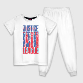 Детская пижама хлопок с принтом Justice League в Новосибирске, 100% хлопок |  брюки и футболка прямого кроя, без карманов, на брюках мягкая резинка на поясе и по низу штанин
 | Тематика изображения на принте: aquaman | batman | cyborg | flash | justice league movie (2017) | superman | vdpartat | wonder woman | аквамен | бетмен | лига справедливости | супермен | флеш | чудо женщина