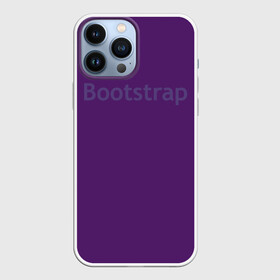 Чехол для iPhone 13 Pro Max с принтом Bootstrap в Новосибирске,  |  | cmyk | css | design | designer | html | illustratork | photoshop | rgb | дезигнер | дизайн | дизанер | ргб