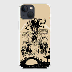 Чехол для iPhone 13 mini с принтом JOJO BIZARRE ADVENTURE | ПРИКЛЮЧЕНИЯ ДЖОДЖО в Новосибирске,  |  | aureo | battle | blood | crusaders | dio | giorno | giovanna | jojo memes | jojos | jotaro | killer queen. wind | manga | phantom | stardust | vento aureo | джо джо | манга