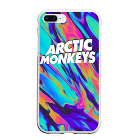 Чехол для iPhone 7Plus/8 Plus матовый с принтом ARCTIC MONKEYS в Новосибирске, Силикон | Область печати: задняя сторона чехла, без боковых панелей | Тематика изображения на принте: alex turner | arctic monkeys | rock | алекс тернер | арктик манкис | рок