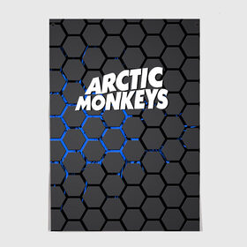 Постер с принтом ARCTIC MONKEYS в Новосибирске, 100% бумага
 | бумага, плотность 150 мг. Матовая, но за счет высокого коэффициента гладкости имеет небольшой блеск и дает на свету блики, но в отличии от глянцевой бумаги не покрыта лаком | alex turner | arctic monkeys | rock | алекс тернер | арктик манкис | рок