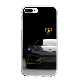 Чехол для iPhone 7Plus/8 Plus матовый с принтом Lamborghini URUS в Новосибирске, Силикон | Область печати: задняя сторона чехла, без боковых панелей | bolide | car | italy | lamborghini | motorsport | power.prestige | автомобиль | автоспорт | болид | италия | ламборгини | мощь | престиж