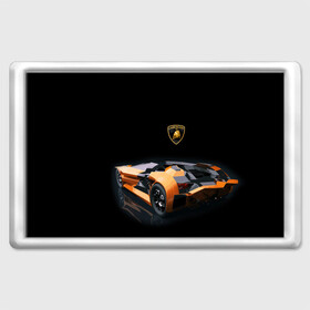 Магнит 45*70 с принтом Lamborghini в Новосибирске, Пластик | Размер: 78*52 мм; Размер печати: 70*45 | bolide | car | italy | lamborghini | motorsport | power.prestige | автомобиль | автоспорт | болид | италия | ламборгини | мощь | престиж
