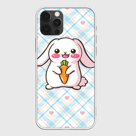 Чехол для iPhone 12 Pro Max с принтом Милый зайка в Новосибирске, Силикон |  | веган | вегетарианец | животное | зайцы | зайчик | зайчонок | заяц | кролик | кроль | крольчонок | овощи | пушистик
