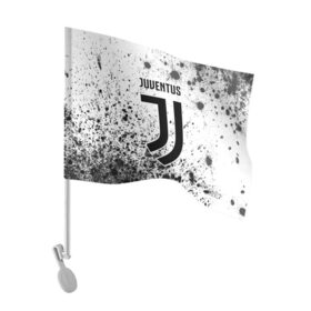 Флаг для автомобиля с принтом JUVENTUS / ЮВЕНТУС в Новосибирске, 100% полиэстер | Размер: 30*21 см | ball | club | dtynec | foot | football | italy | juventus | logo | ronaldo | sport | team | дибала | италия | клуб | лого | логотип | логотипы | огмутегы | роналдо | сборная | символ | символы | спорт | форма | футбол | футболист | футболисту | 