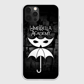 Чехол для iPhone 12 Pro Max с принтом Академия Амбрелла в Новосибирске, Силикон |  | the umbrella academy | umbrella | академия амбрелла | амбрелла | герб | зонтик