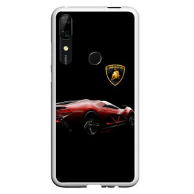 Чехол для Honor P Smart Z с принтом Lamborghini в Новосибирске, Силикон | Область печати: задняя сторона чехла, без боковых панелей | bolide | car | italy | lamborghini | motorsport | power.prestige | автомобиль | автоспорт | болид | италия | ламборгини | мощь | престиж