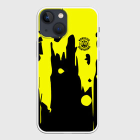 Чехол для iPhone 13 mini с принтом FC Borussia в Новосибирске,  |  | football | germany | sancho dortmund | soccer | бавария | боруссия | дортмунд | лига чемпионов | псж | футбол | холанд | эрлинг холанд