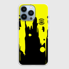 Чехол для iPhone 13 Pro с принтом FC Borussia в Новосибирске,  |  | football | germany | sancho dortmund | soccer | бавария | боруссия | дортмунд | лига чемпионов | псж | футбол | холанд | эрлинг холанд