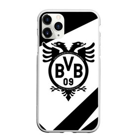 Чехол для iPhone 11 Pro Max матовый с принтом FC Borussia в Новосибирске, Силикон |  | football | germany | sancho dortmund | soccer | бавария | боруссия | дортмунд | лига чемпионов | псж | футбол | холанд | эрлинг холанд