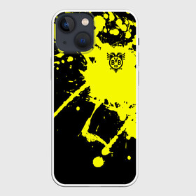 Чехол для iPhone 13 mini с принтом FC Borussia в Новосибирске,  |  | football | germany | sancho dortmund | soccer | бавария | боруссия | дортмунд | лига чемпионов | псж | футбол | холанд | эрлинг холанд