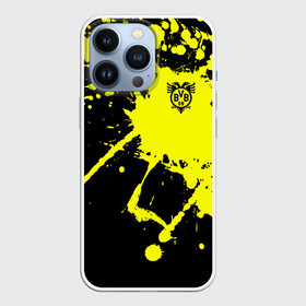 Чехол для iPhone 13 Pro с принтом FC Borussia в Новосибирске,  |  | football | germany | sancho dortmund | soccer | бавария | боруссия | дортмунд | лига чемпионов | псж | футбол | холанд | эрлинг холанд