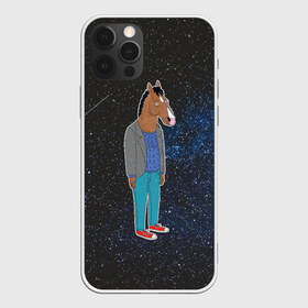Чехол для iPhone 12 Pro Max с принтом galaxy BoJack в Новосибирске, Силикон |  | horseman | абстракция | аниме | артхаус | боджек | галактика | звёзды | конь боджек | космос | эстетика