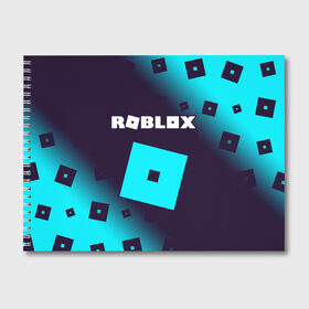 Альбом для рисования с принтом ROBLOX РОБЛОКС в Новосибирске, 100% бумага
 | матовая бумага, плотность 200 мг. | Тематика изображения на принте: blocks | blox | game | games | logo | minecraft | mobile | online | roblocks | roblox | robux | studio | блоки | игра | игры | квадрат | квадратик | кщидщч | лого | логотип | майнкрафт | онлайн | роблокс | робукс | символ | символы | студия