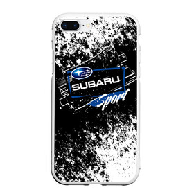 Чехол для iPhone 7Plus/8 Plus матовый с принтом SUBARU SPORT в Новосибирске, Силикон | Область печати: задняя сторона чехла, без боковых панелей | auto | autosport | avto | car | race | road | sport | street racing | subaru | авто | автоспорт | гонки | дорога | марка | машина | спорт | субару | тачка | трасса