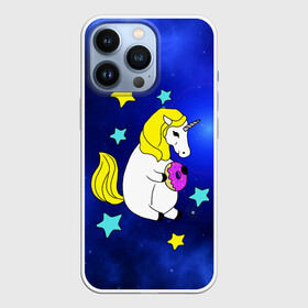 Чехол для iPhone 13 Pro с принтом Звездный Единорог в Новосибирске,  |  | angel | stars | unicorn | wings | ангел | блестящие | вселенная | галактика | детские | донат | еда | единорог | единорожки | звезды | копыта | космический | лошадка | лошадь | луна | малыш | неоновые | пегас | пони