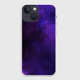 Чехол для iPhone 13 mini с принтом Фиолетовая звезда в Новосибирске,  |  | арт | звезда | звёзды | карлик | космос | облако | синий | сияние | темный | фиолетовый | черный | яркая | яркие цвета